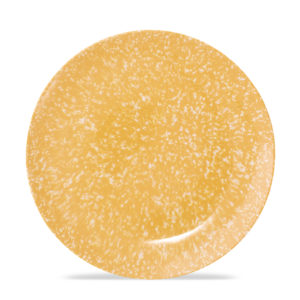 Cora - Melamine 10" Plate - Summer Mottled - Maize Yellow