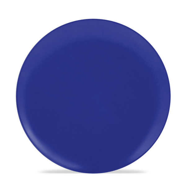 Cora - Melamine 10" Plate - Cobalt Blue
