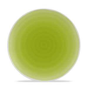 Cadence - Melamine 10" Plate - Reactive Glaze Citrus Green