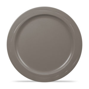Chef's Collection - Melamine 12" Plate - Slate Grey