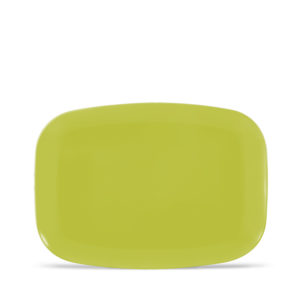 Melamine 14" Platter - Citrus Green
