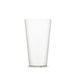 20oz Frosted Flare Tumbler - Clear