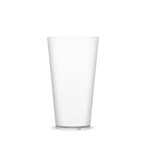 20oz Frosted Flare Tumbler - Clear