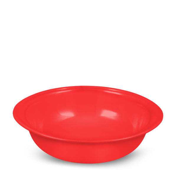 Melamine 46oz Handled Serving Bowl - Chili Red