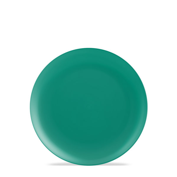 Cora - Melamine 8" Plate - Jade Green