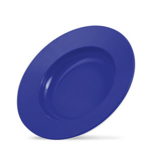 Melamine 10oz Small Entrée Bowl - Cobalt Blue