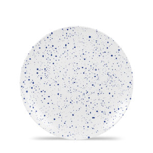 Cadence - Melamine 9" Salad Plate - Speckled - Cobalt Blue