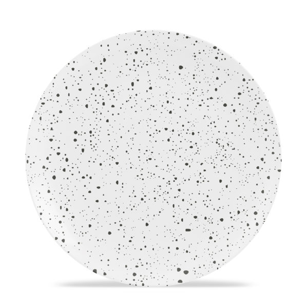 Cadence - Melamine 10" Plate - Speckled - Slate Grey